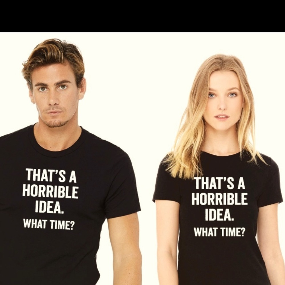 Fun tshirts 100% soft cotton